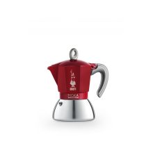MOKA INDUCTION KOTYOGÓS KÁVÉFŐZŐ 4 ADAG, PIROS (6944)