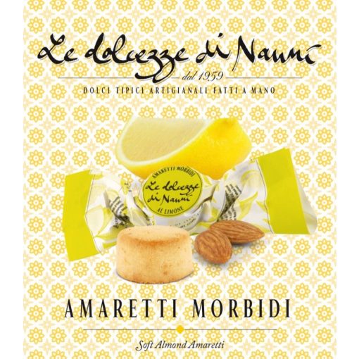 AMARETTI MORBIDI VÁLOGATÁS – CITROM ÉS NARANCS – AJÁNDÉK DOBOZBAN