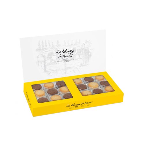 NAGY AMARETTI MORBIDI VÁLOGATÁS – NARANCS ÉS CSOKOLÁDÉ – AJÁNDÉK DOBOZBAN