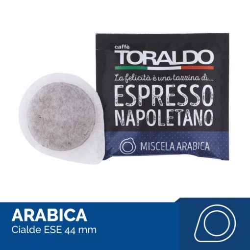 Caffé Toraldo Miscela Arabica E.S.E. POD (150 db. a dobozban; 109 Ft./db.)