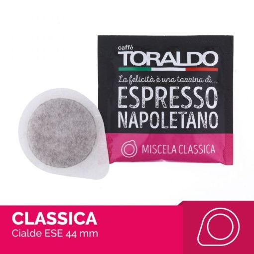 Caffé Toraldo Miscela Classica E.S.E. POD (150 db. a dobozban; 99 Ft./db.)