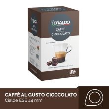 Caffe Toraldo Cioccolato csokoládé ízesítésű kávé párna (18 db a dobozban; 150 Ft/db)