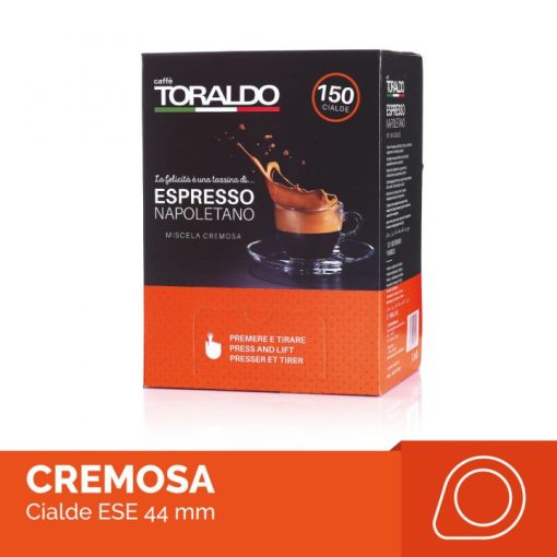 Caffé Toraldo Miscela Cremosa E.S.E. POD (150 db. a dobozban; 99 Ft./db.)