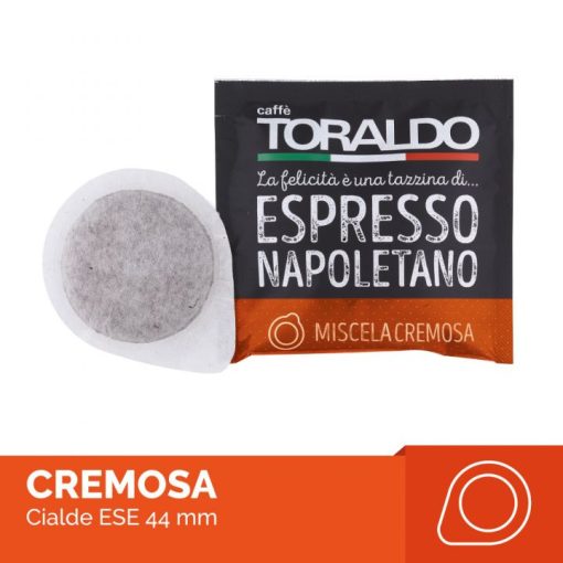 Caffé Toraldo Miscela Cremosa E.S.E. POD (50 db. a dobozban; 115Ft./db.)