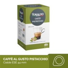 Caffe Toraldo Pistacchio pisztácia ízesítésű kávé párna (18 db a dobozban; 150 Ft/db)