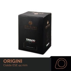   Caffe Toraldo Origini kávé párna (50 db a dobozban; 109 Ft/db)