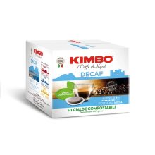 Coffee Kimbo Decaffeinato kávé párna (50 db a dobozban; 140 Ft/db)