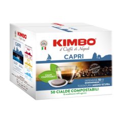   Coffee Kimbo Capri kávé párna ESE POD (50 db a dobozban; 115 Ft/db)