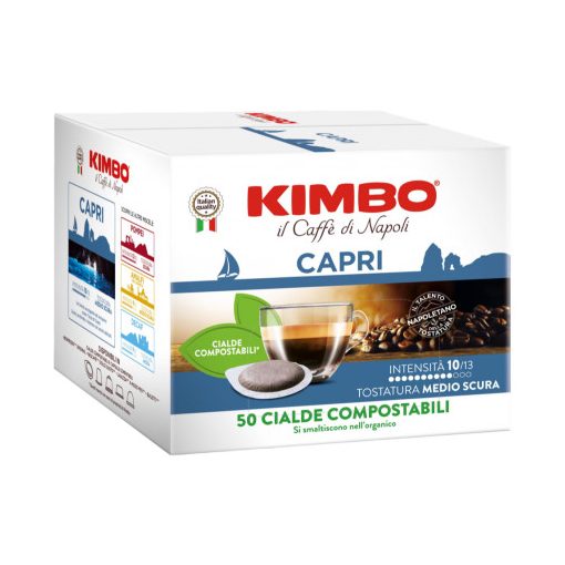 Coffee Kimbo Capri kávé párna ESE POD (50 db a dobozban; 115 Ft/db)