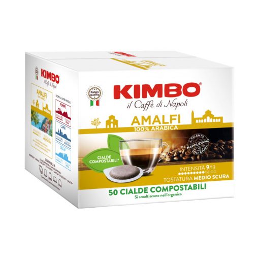 Coffee Kimbo Amalfi kávé párna ESE POD (50 db a dobozban; 115 Ft/db)