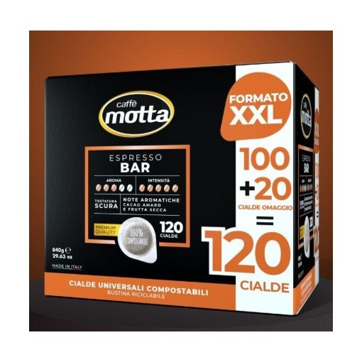 Caffe Motta Espresso Bar kávé párna (120 db a dobozban; 85 Ft/db)