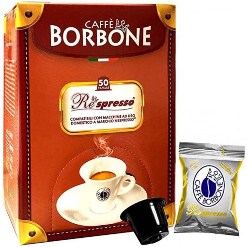 Caffé Borbone ORO Respresso kávékapszula (50 db a dobozban; 130 Ft/Db.)