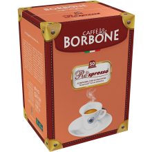 Caffé Borbone ROSSA Respresso kávékapszula (50 db a dobozban; 115 Ft/Db.)