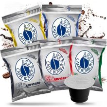 Caffé Borbone KÓSTOLÓDOBOZ  Respresso  kávékapszula (50 db.) 140 Ft/db.