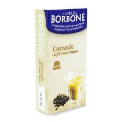   Caffé Borbone CORTADO Caffé Machiato Respresso kávékapszula (10 db a dobozban; 99 Ft/Db.)