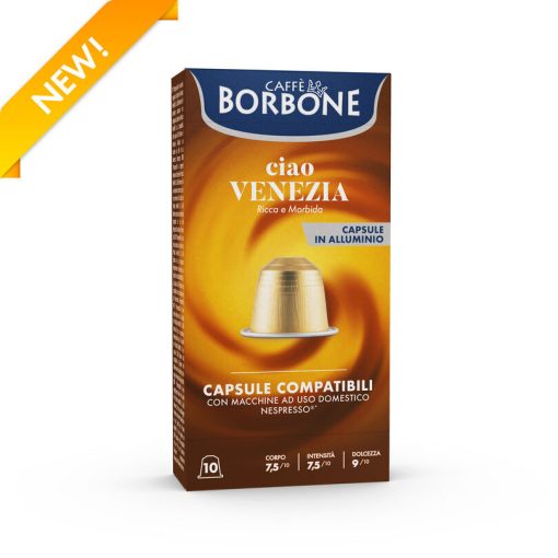 CAFFE BORBONE CIAO VENEZIA RESPRESSO KÁVÉKAPSZULA (10 DB A DOBOZBAN; 129 FT/DB)