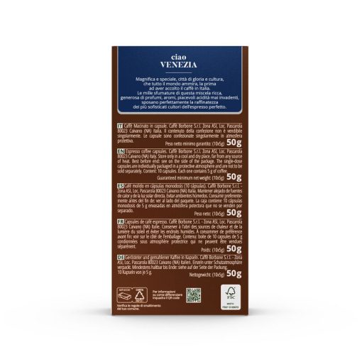 CAFFE BORBONE CIAO VENEZIA RESPRESSO KÁVÉKAPSZULA (10 DB A DOBOZBAN; 129 FT/DB)