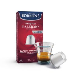   CAFFE BORBONE MAGICA PALERMO RESPRESSO KÁVÉKAPSZULA (10 DB A DOBOZBAN; 129 FT/DB)