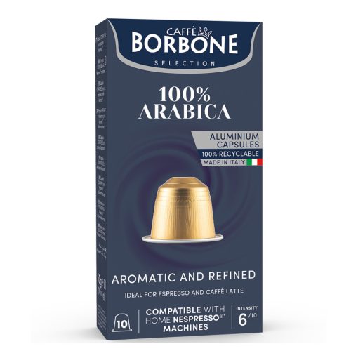CAFFE BORBONE 100% ARABICA KÁVÉKAPSZULA (10 DB A DOBOZBAN; 135 FT/DB)