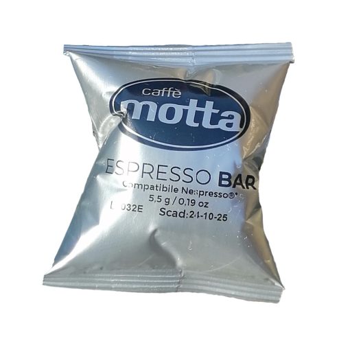 Caffe Motta - Espresso Bar - Nespresso komp. kávékapszula (100 db; 129 Ft/db)
