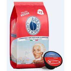   CAFFE BORBONE ROSSA DOLCE GUSTO KOMPATIBILIS KAPSZULA (15 DB A TASAKBAN; 125 FT/DB)
