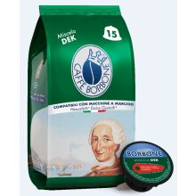 CAFFE BORBONE DEK DOLCE GUSTO KOMP. KAPSZULA - KOFFEINMENTES (15 DB A TASAKBAN; 140 FT/DB)