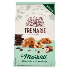   Tre Marie i Morbidi keksz csokoládé és mogyoró darabokkal 300 g