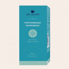   Sir Henry Borsmenta Tea 25x2,25g egyenként csomagolva aromazáró tasakban