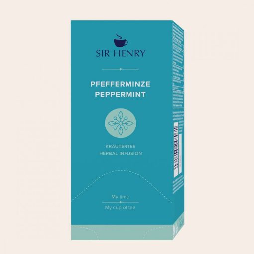 Sir Henry Borsmenta Tea 25x2,25g egyenként csomagolva aromazáró tasakban