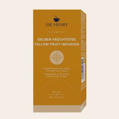   Sir Henry Yellow Fruit Infusion 25x2,25,g egyenként csomagolva aromazáró tasakban