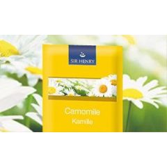   Sir Henry Kamilla tea 25x1,5g egyenként csomagolva aromazáró tasakban