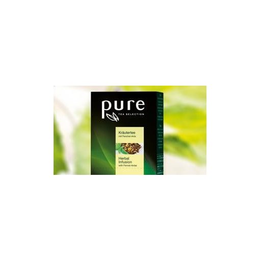 PURE Harmónikus Rooibos herbal tea 25x2,5g egyenként csomagolva aromazáró tasakban