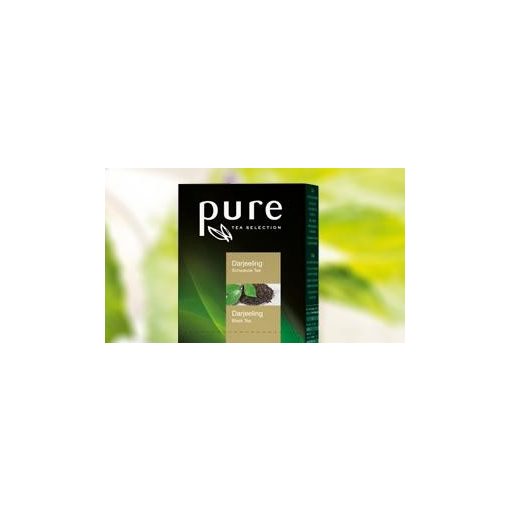 PURE Darjeeling tea 25x2,5g egyenként csomagolva aromazáró tasakban