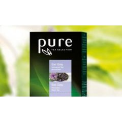   PURE Earl Grey tea 25x2g egyenként csomagolva aromazáró tasakban