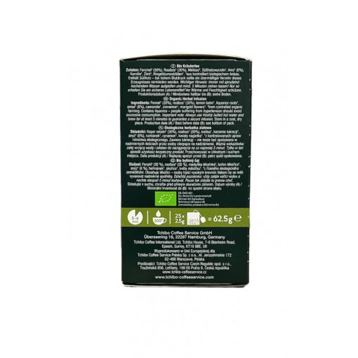 PURE Édeskömény-Ánizs tea 25x2,5g egyenként csomagolva aromazáró tasakban