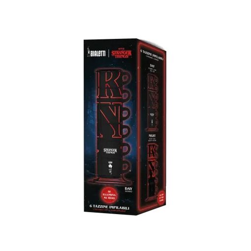 BIALETTI STRANGER THINGS - CSÉSZE SZETT ÁLLVÁNYBAN 
